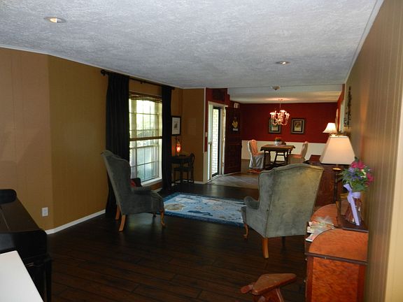 Formal living room, entry and dining room
