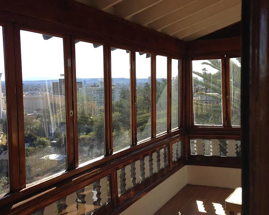 Sun room view