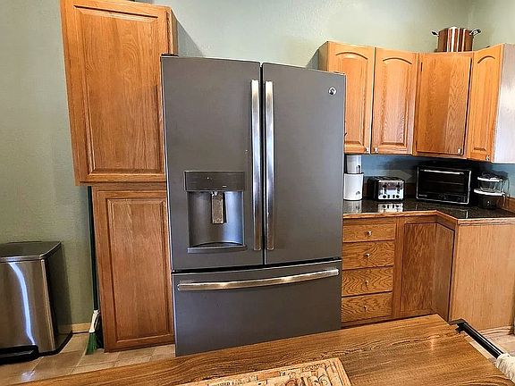 Kitchen facing north