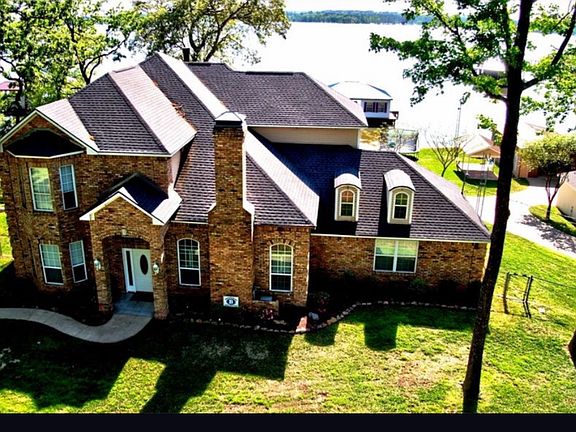 Aerial view from the front