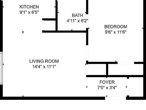 2nd image of 1108 Bates St APT 101