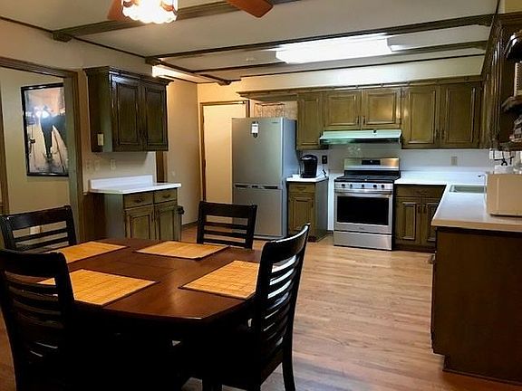 HUGE kitchen and dining area