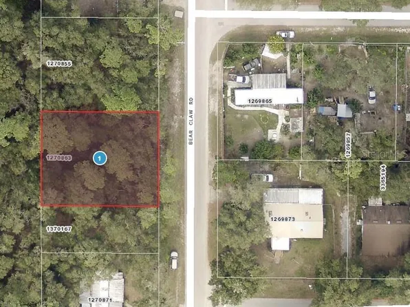 Lots 11 & 12 Bear Claw Rd Lot 11, Altoona, FL 32702