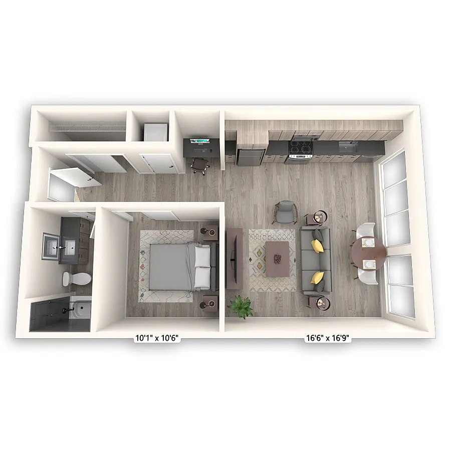 Floor plan Fremont I