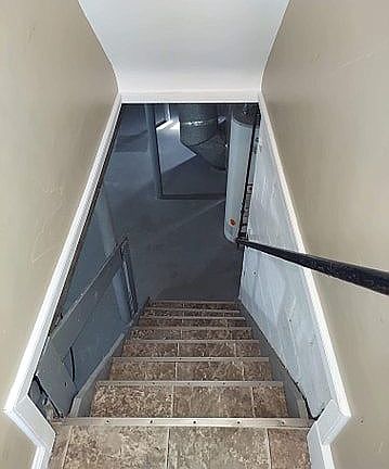 Basement stairs