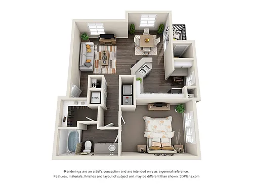 Floor plan The Heritage