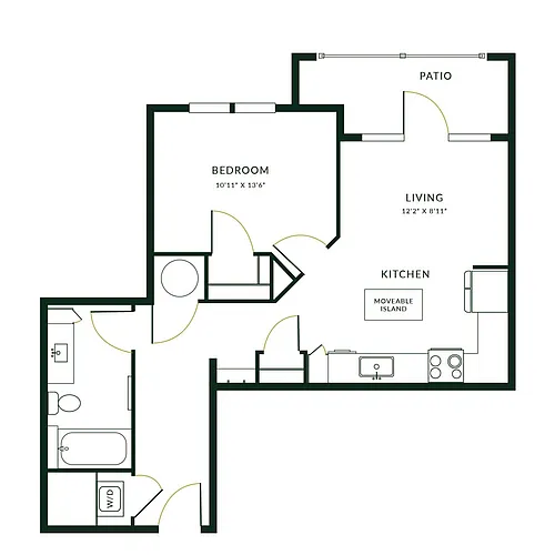 Floor plan A1B