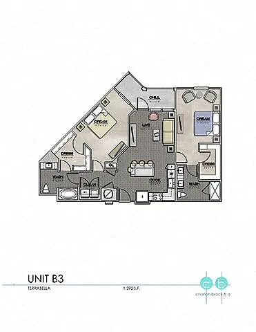 Floor plan B3