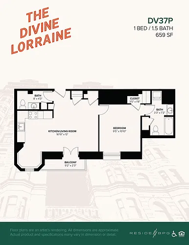 Floor plan DV37P