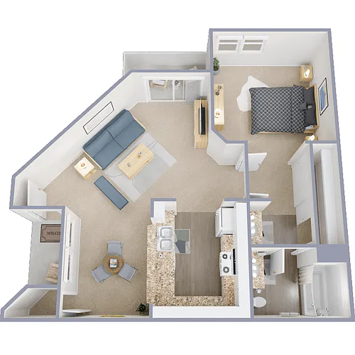 Floor plan Plan B