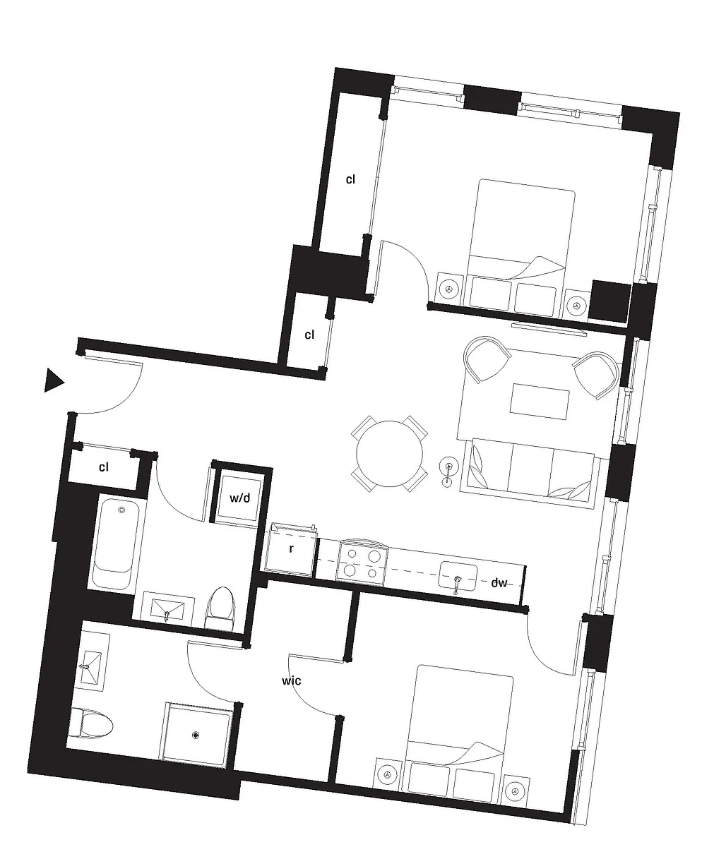 Floor plan B02