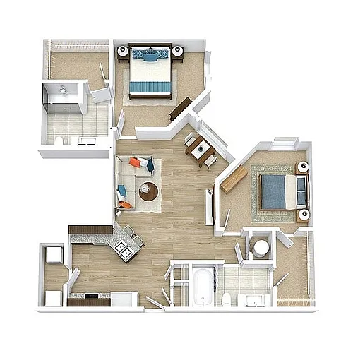 Floor plan 2x2G