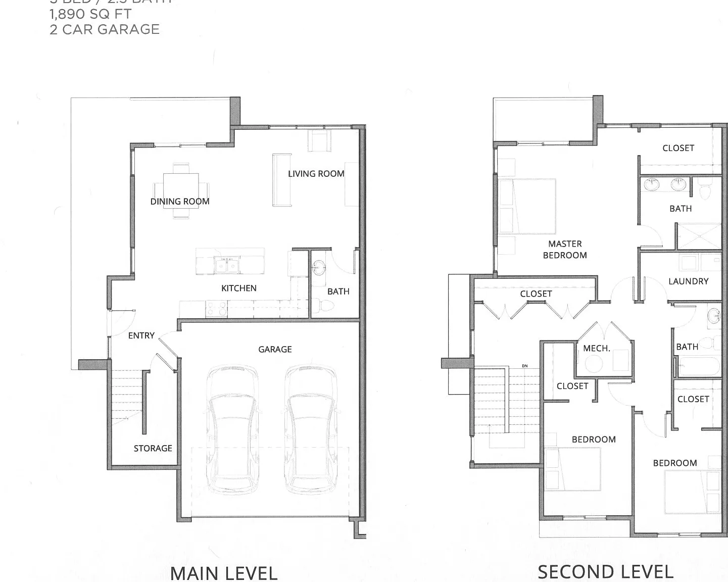 3 bed, 1890 sqft, $2,600 — Photo 3