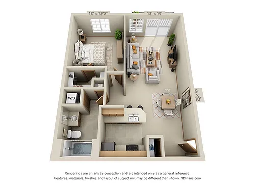 Floor plan Lafayette