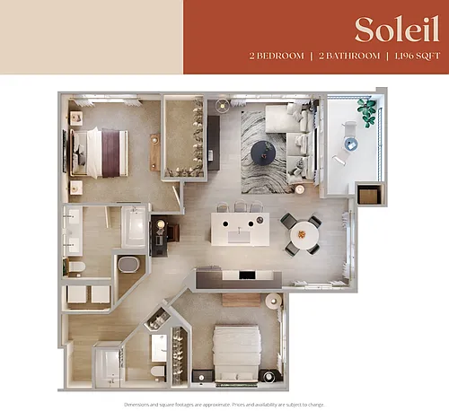 Floor plan Soleil