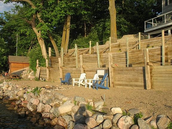 Fire pit on the sand!