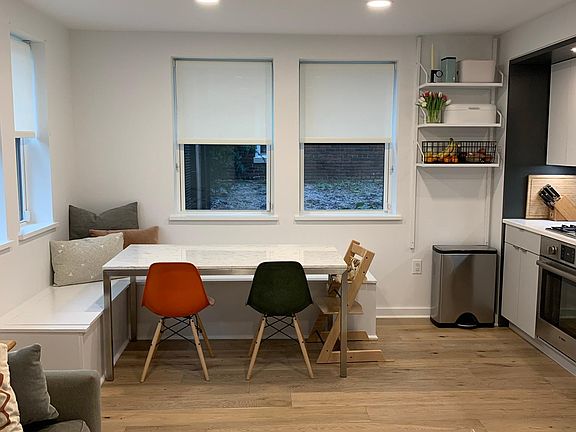 Built in dining bench