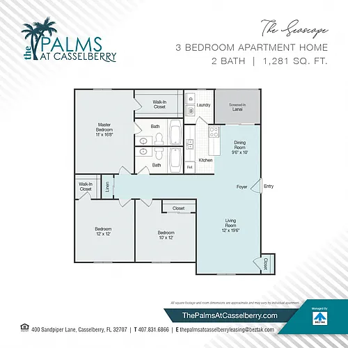 Floor plan The Seascape