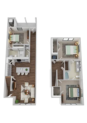 Floor plan Croatan