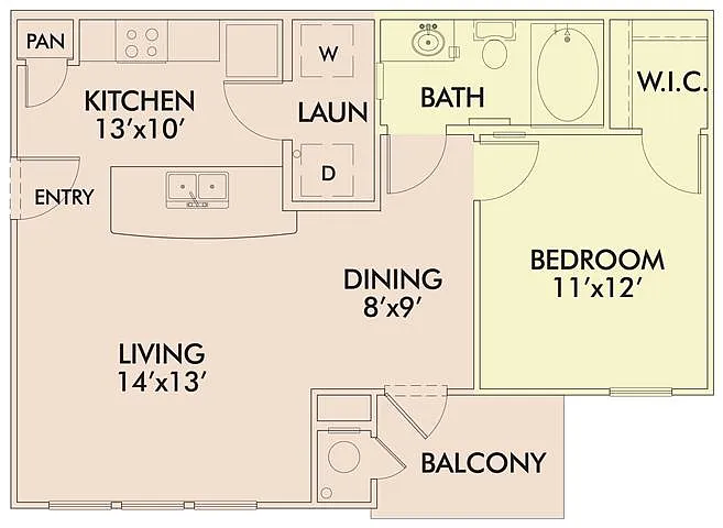 Floor plan The Lotus