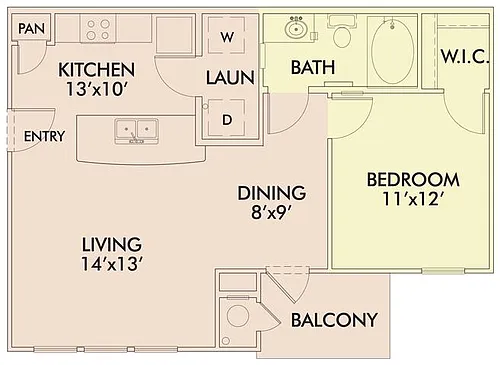 Floor plan The Lotus