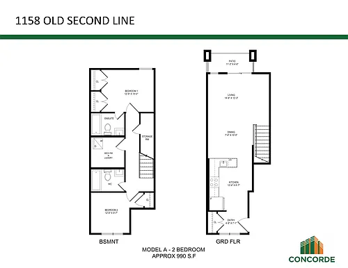 Floor plan Model A