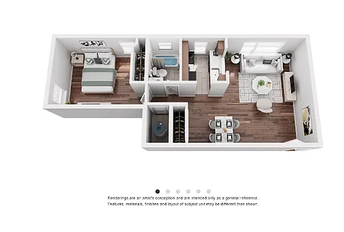 Floor plan One Bedroom