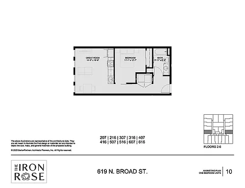 Floor plan B6