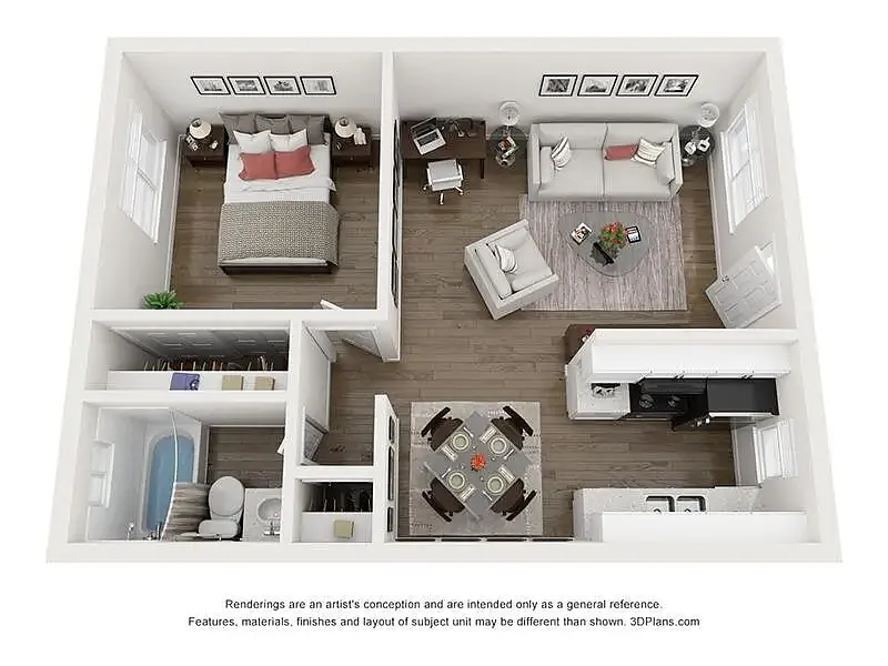 Floor plan 1x1R2