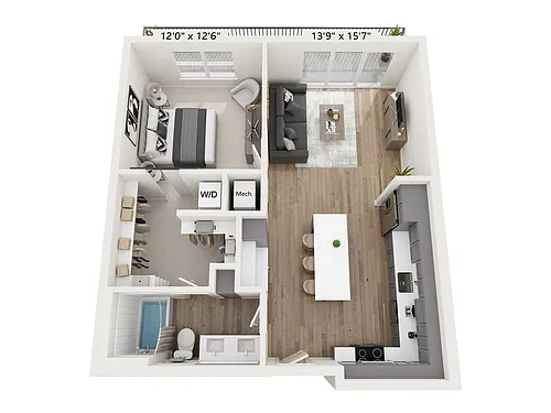 Floor plan A6