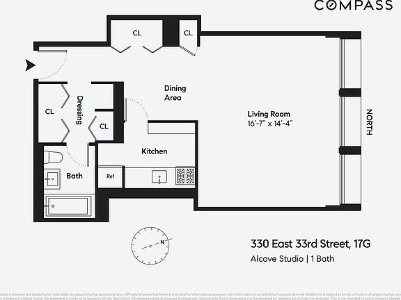 2nd image of 330 E 33rd St APT 17G