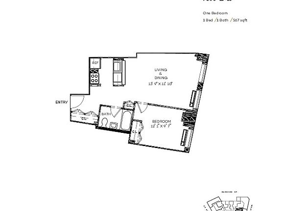 2nd image of 63 Wall St APT 2409