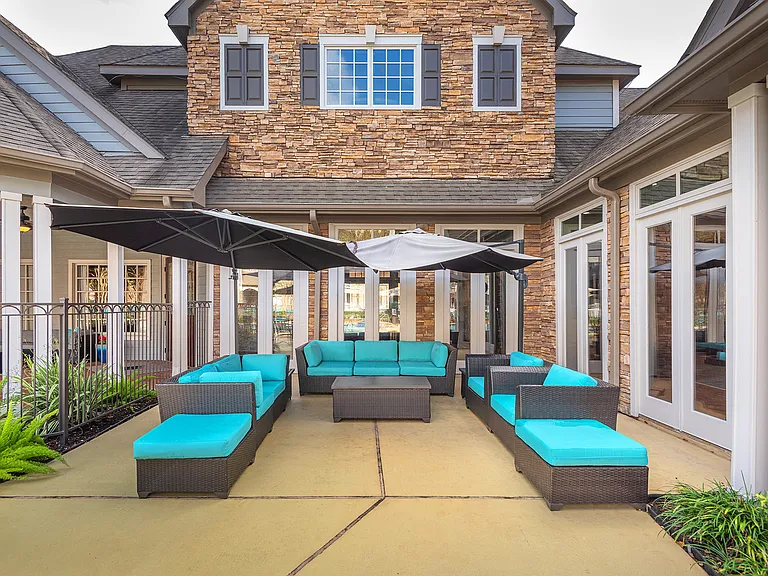 Poolside lounge