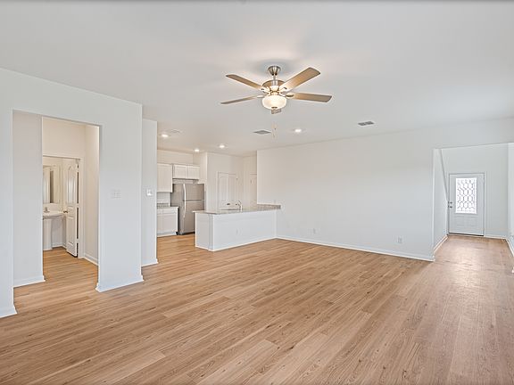 The open concept is perfect for family gatherings!