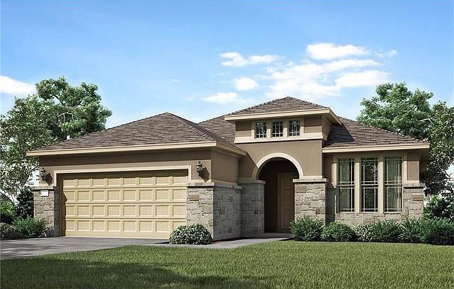 Sun City Texas, Martin Ray-G Elevation, Rendering