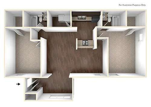 Floor plan Lakeside
