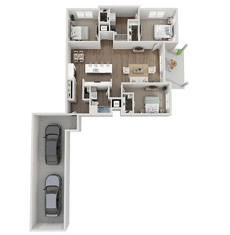 Floor plan 3A