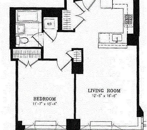 2nd image of 635 W 42nd St APT 27G