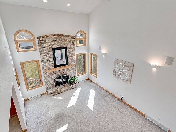 Gorgeous Wood Burning Fireplace