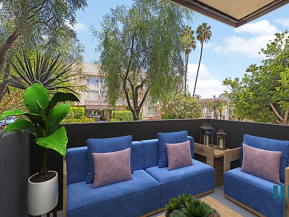 Large-Size Patio with Sky Views