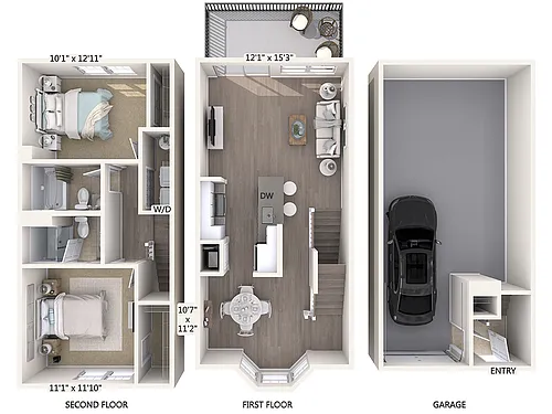 Floor plan B1TB