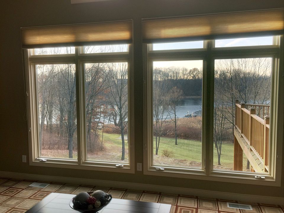 Lake view from living room