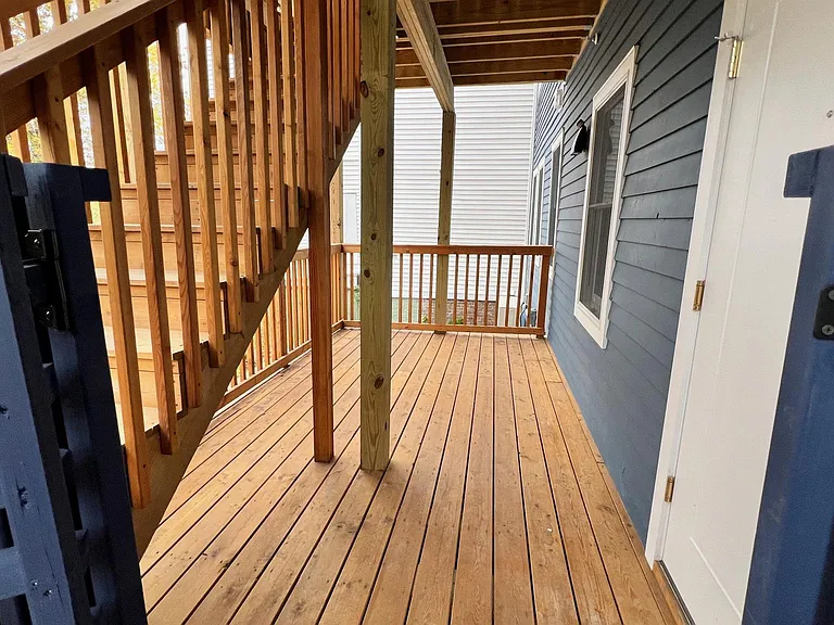 Rear - Private Deck