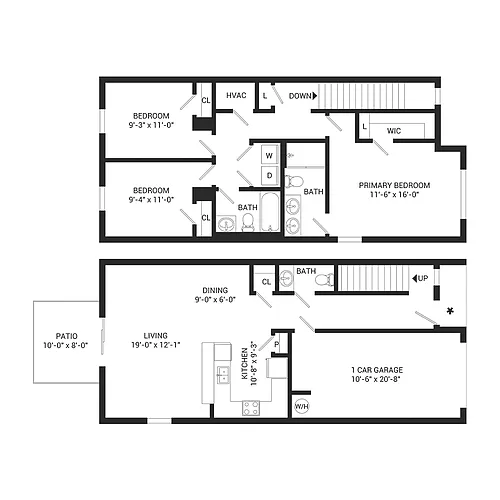Floor plan Palm Corner