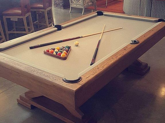 Clubhouse with pool table, coffee, and more!