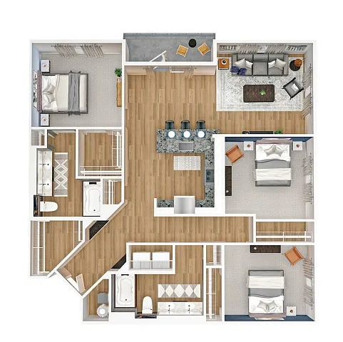Floor plan C1