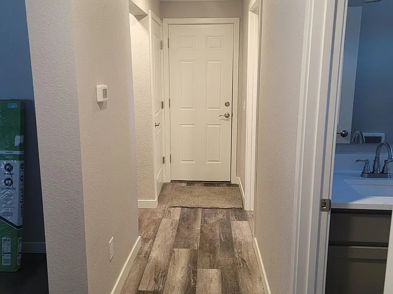 downstairs hallway/garage entry