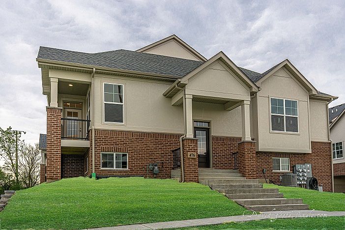 End unit with Private front door