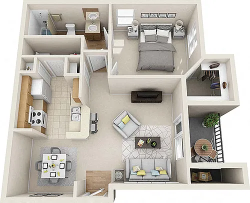 Floor plan A1