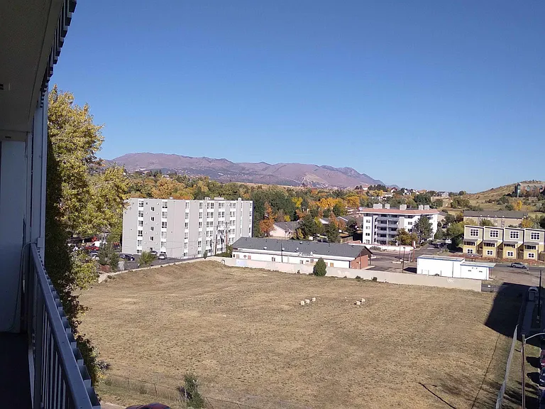 View from balcony